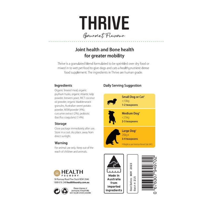 Thrive for dogs and cats