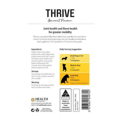 Thrive (double) - Health Foundry